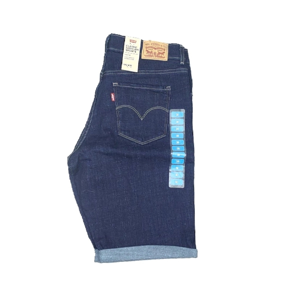NWT Levis Womens Classic Mid Rise Bermuda Shorts - Picture 10 of 13